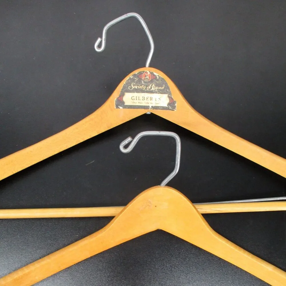 Vintage Wooden Hangers 17